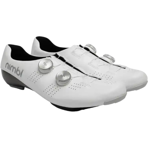 Nimbl Ultimate Exceed Road Cycling Shoes White/Silver