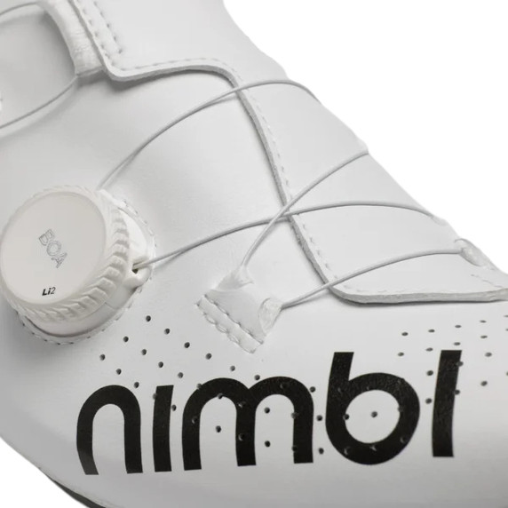 Nimbl Ultimate Glide Pro Edition Speedplay Road Cycling Shoes White/Black