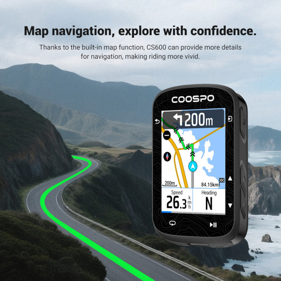 Coospo CS600 GPS Bike Computer
