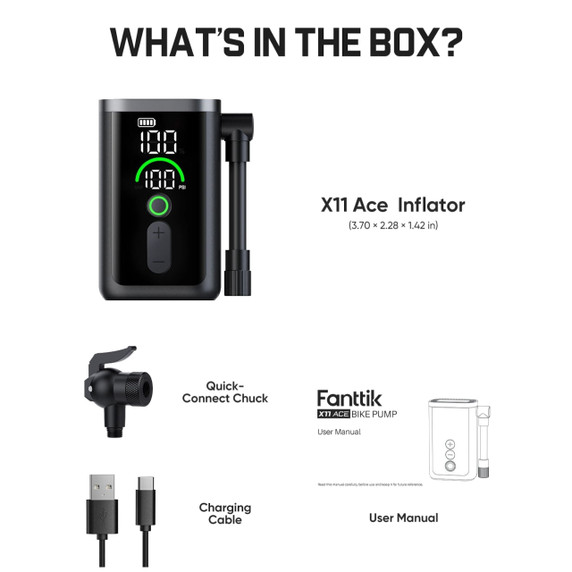 Fanttik X11 Ace Electric Bike Pump