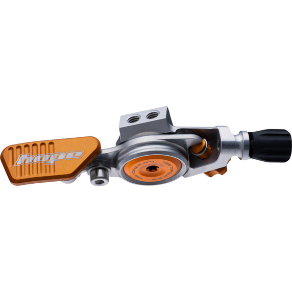 Hope Dropper Lever Silver/Orange