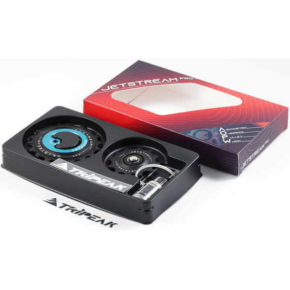 Tripeak Asymmetrical Oversize Pulley Kit For SRAM AXS Road 12s E1 Red/Force Red