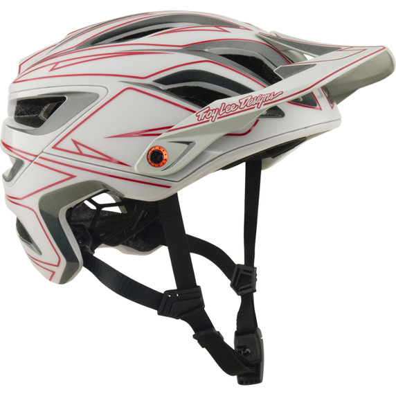 Troy Lee Designs A3 AS Unisex Helmet Pinstripe Grey
