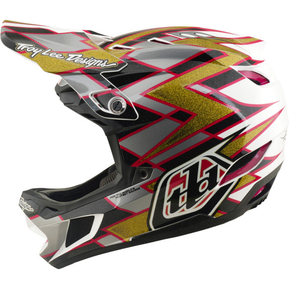 Troy Lee Designs D4 AS Composite Unisex Helmet Flush Black