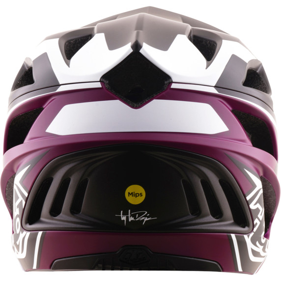 Troy Lee Designs Stage 2 AS Unisex Helmet Amper White/Fuchsia