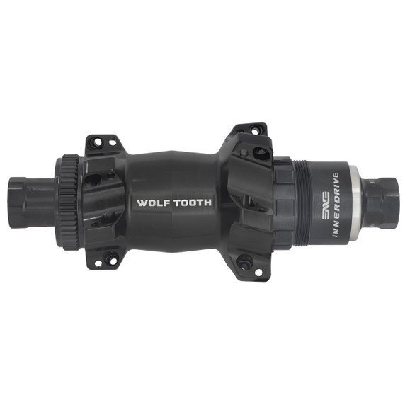 Wolf Tooth Road 24H Centrelock Straight Pull 40T Ratchet Rear Hub Black