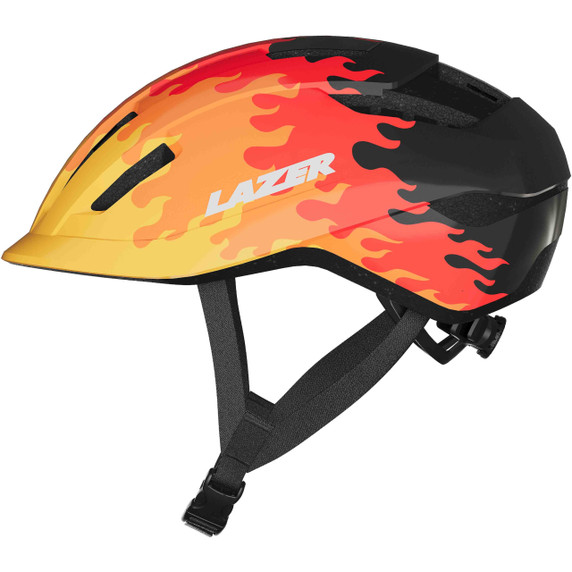 Lazer J1 KinetiCore Youth Helmet Flames Unisize