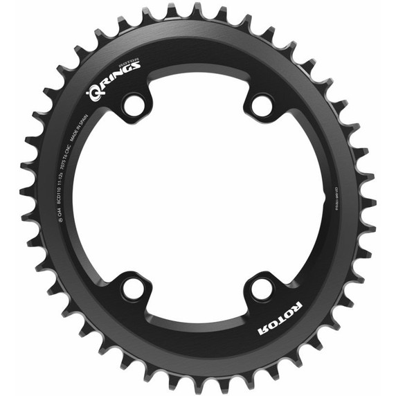 Rotor Q Ring 1x Chainring 110x4 BCD Black