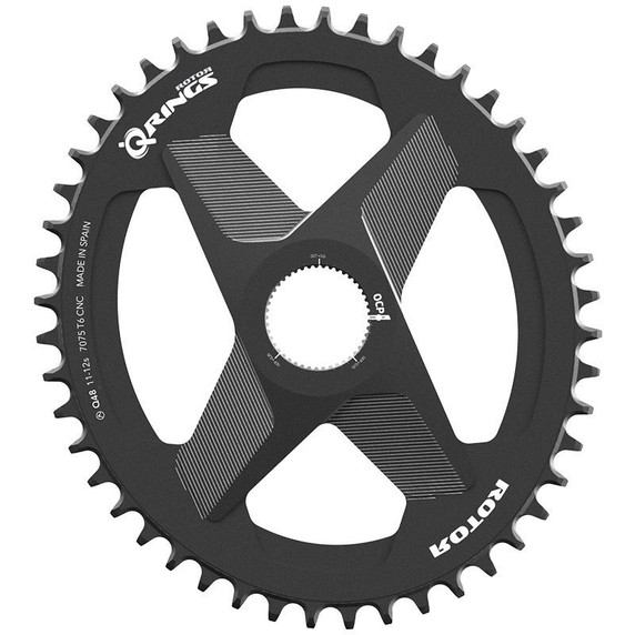 Rotor Q Ring 1x OCP Direct Mount Chainring Black
