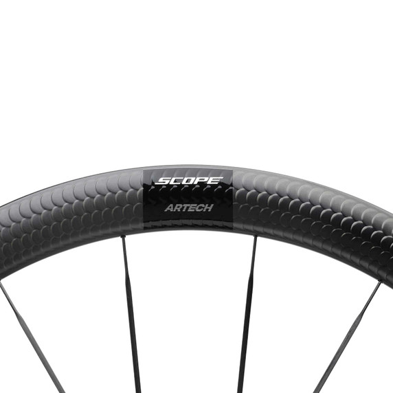 Scope Artech 4 Black Disc Brake Wheelset