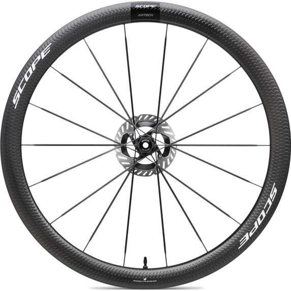 Scope Artech 4 Black Disc Brake Wheelset