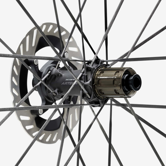 Scope Artech 8.T White Disc Brake Wheels