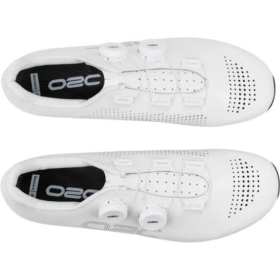 O2C Vector RC1 Wide Fit Road Shoes White