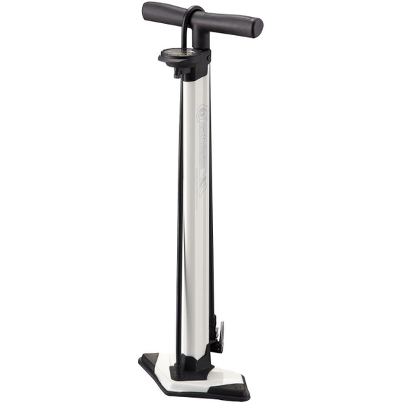 Cycle Design 2-in-1 Tank Floor Pump Silver