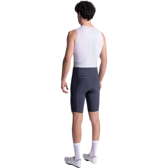 Santini Aero Race Bibshorts Asphalt Gray