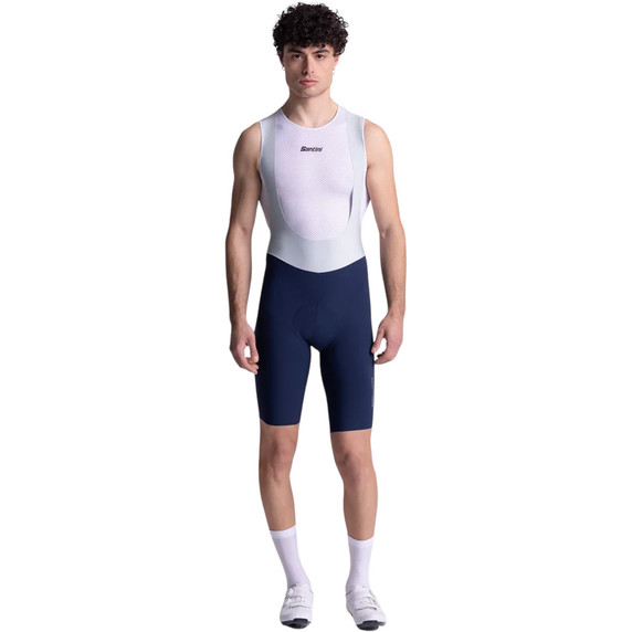 Santini Aero Race Bibshorts Nautical Blue