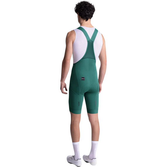 Santini Ready To Ride Bibshorts Olive Green
