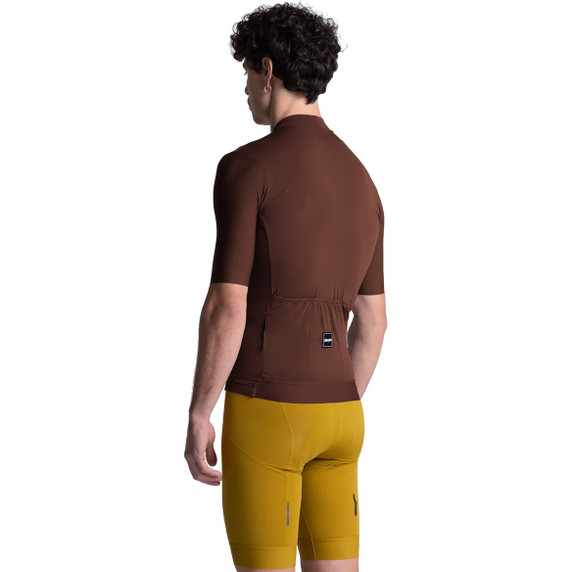Santini Ready To Ride Short Sleeve Jersey Chocolate