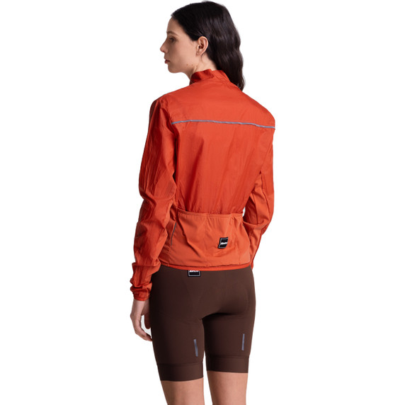 Santini Ready To Ride Windbreaker Jacket Orange