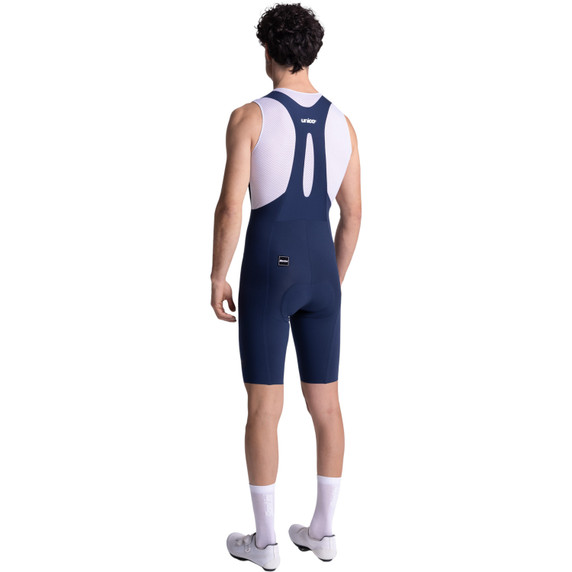 Santini Unico Edge Bibshorts Nautical Blue