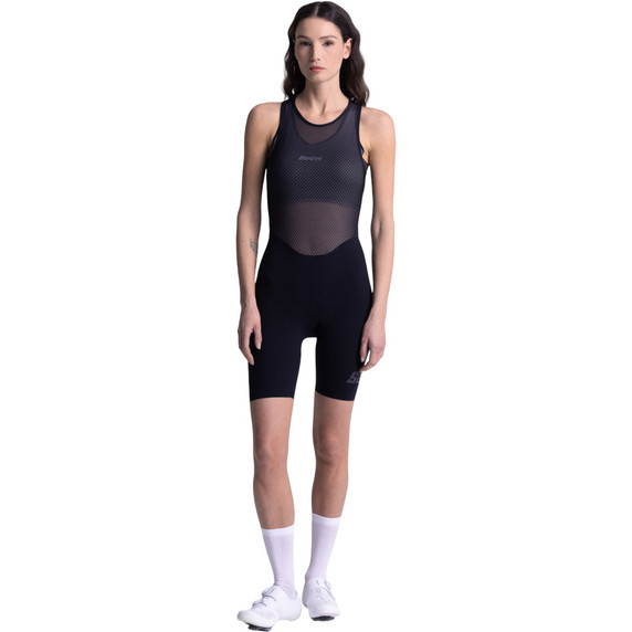 Santini Unico Edge Women's Bibshorts Black