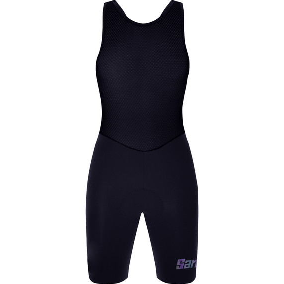 Santini Unico Edge Womens Bibshorts Black