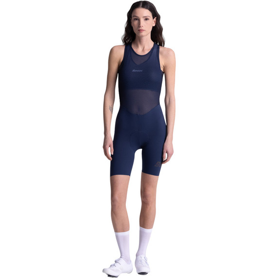 Santini Unico Edge Women's Bibshorts Nautical Blue