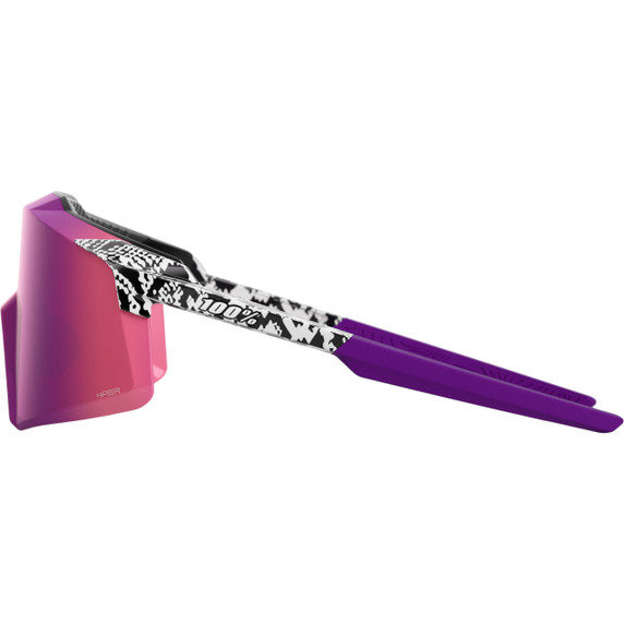 100% Aerocraft Sunglasses Elly 3 w/Purple Mirror Lens