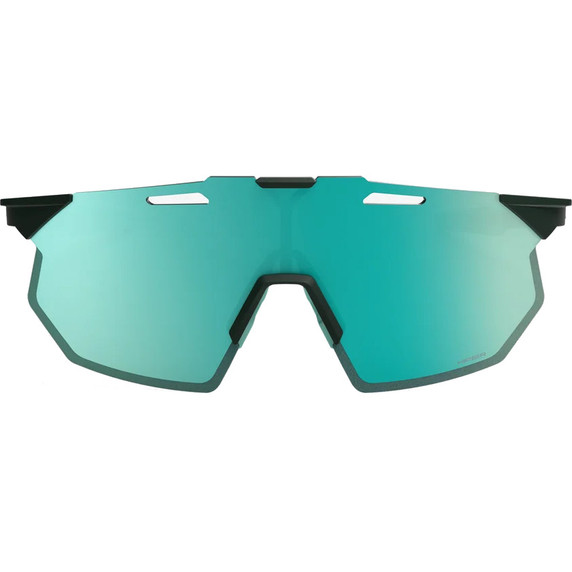 100% Hypercraft SQ Sunglasses Matte Juniper w/HiPER Mint Mirror Lens