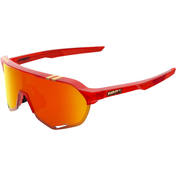 100% S2 Sunglasses Trek Factory Racing Team Edition w/HiPER Red Mirror Lens