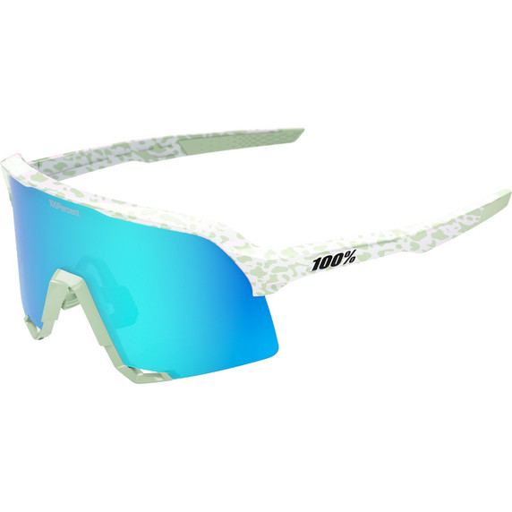 100% S3 Sunglasses Elly 2 w/Blue Topaz Mirror Lens