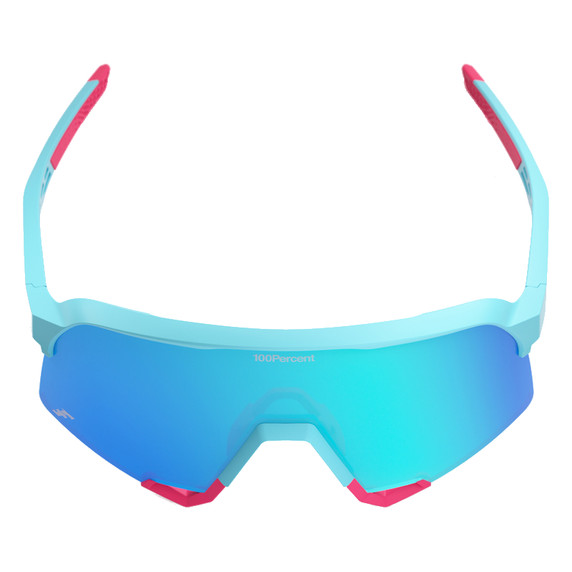 100% S3 Sunglasses Tatis 4 w/Blue Topaz Mirror Lens