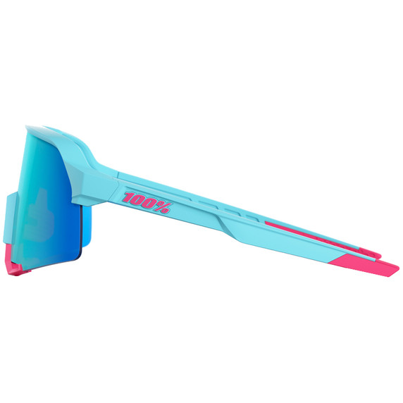 100% S3 Sunglasses Tatis 4 w/Blue Topaz Mirror Lens