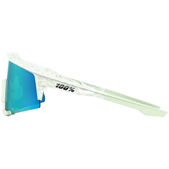 100% Speedcraft Sunglasses Elly 2 w/Blue Topaz Mirror Lens