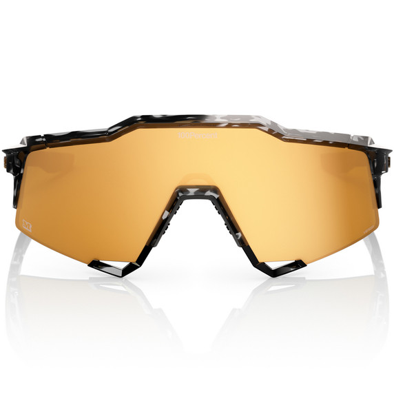 100% Speedcraft Sunglasses Money Mike 3 w/HiPER 24K Gold Mirror Lens