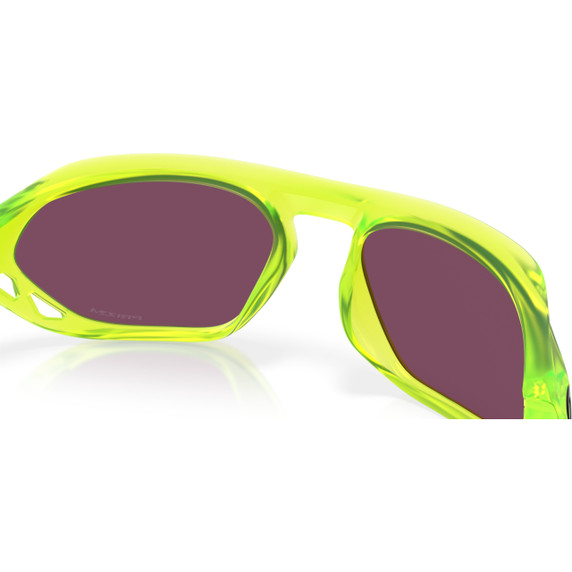 Oakley Cage Jacket Matte Uranium W/ Prizm Road Black Iridium Lens