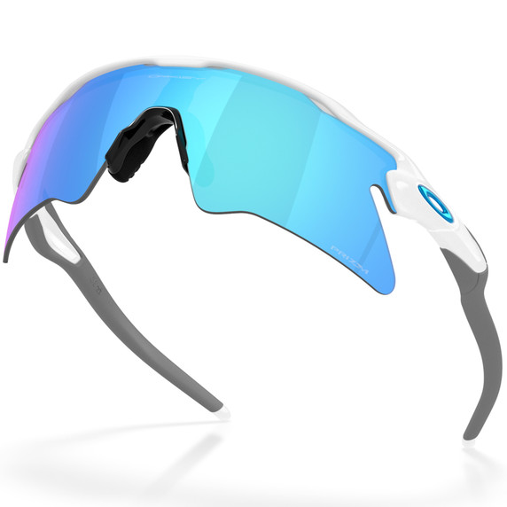 Oakley Radar EV Heater White W/ Prizm Sapphire Lens