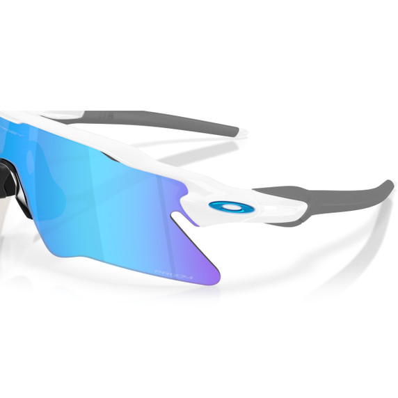 Oakley Radar EV Heater White W/ Prizm Sapphire Lens