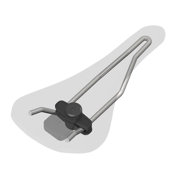 Quad Lock Bike Alarm & Finder Saddle Rail Adaptor