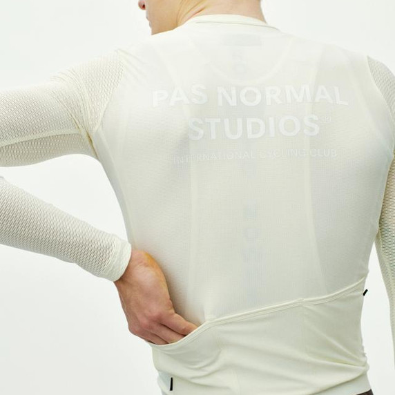 Pas Normal Studios Essential Light Long Sleeve Jersey Off White