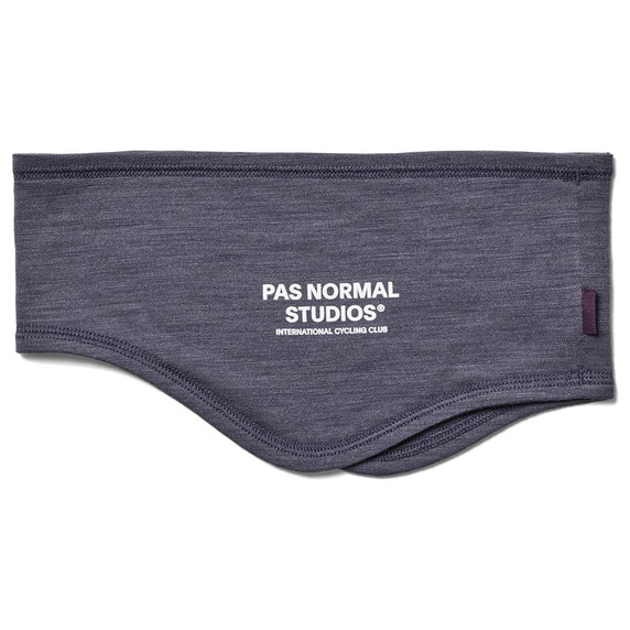Pas Normal Studios Logo Merino Headband Steel Unisize