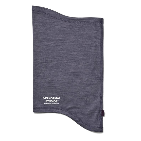 Pas Normal Studios Logo Merino Necktube Steel Unisize