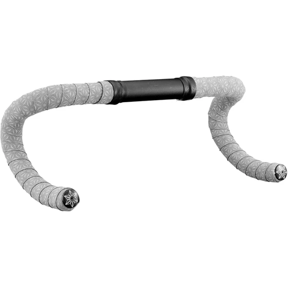 Supacaz Suede Bar Tape Gunmetal + Black Star Plugz