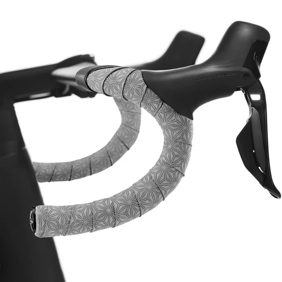 Supacaz Suede Bar Tape Gunmetal + Black Star Plugz