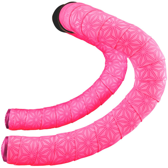 Supacaz Super Sticky Kush Gravel Bar Tape Neon Pink