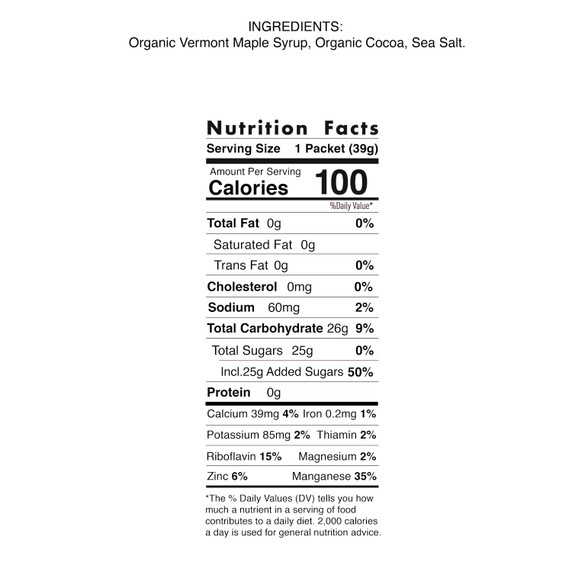 UnTapped Energy Gel Salted Cocoa
