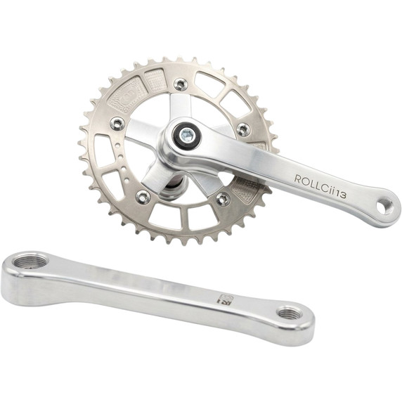 Veloci ROLLCii 13 110BCD Crankset Polish Silver