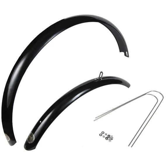 Veloci VLCmade 700c Slick Fenders 58mm Polish Silver