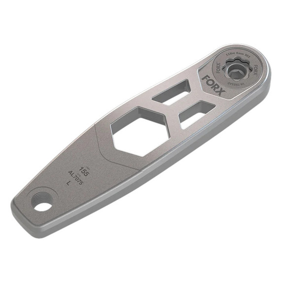 Forx Hex 2 E-MTB Crank Arms For DJI Avinox Silver