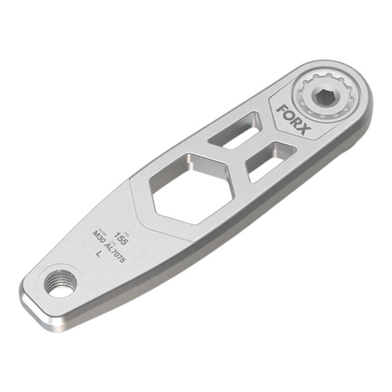 Forx Hex 5 E-MTB Crank Arms For Levo SL/Kenevo SL Silver